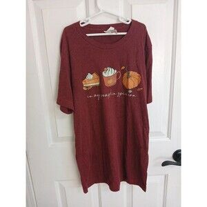 Canvas fall Pumpkin Spice sz small t-shirt